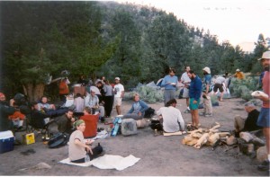 Kennedy Meadows thru hiker cookout