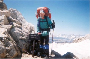 Rick atop Forrester Pass